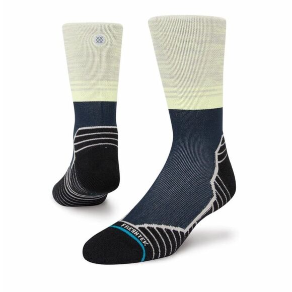 STANCE MEN’S PERFORMANCE CREW HEIGHT SOCKS IN SIZE LARGE WITH FRESHTEK - Picture 1 of 6